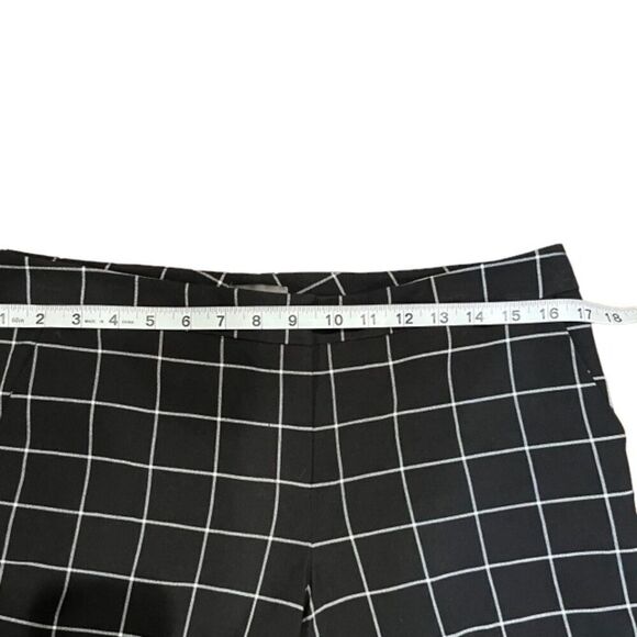 Vince Camuto Women's Grid Pattern Black Trousers Size 6 - Picture 8 of 8
